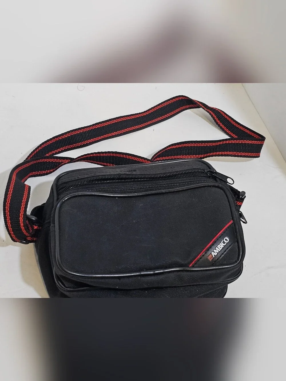 Vintage Ambico Compact Camera Case Small Adjustable strap Crossbody Zippered